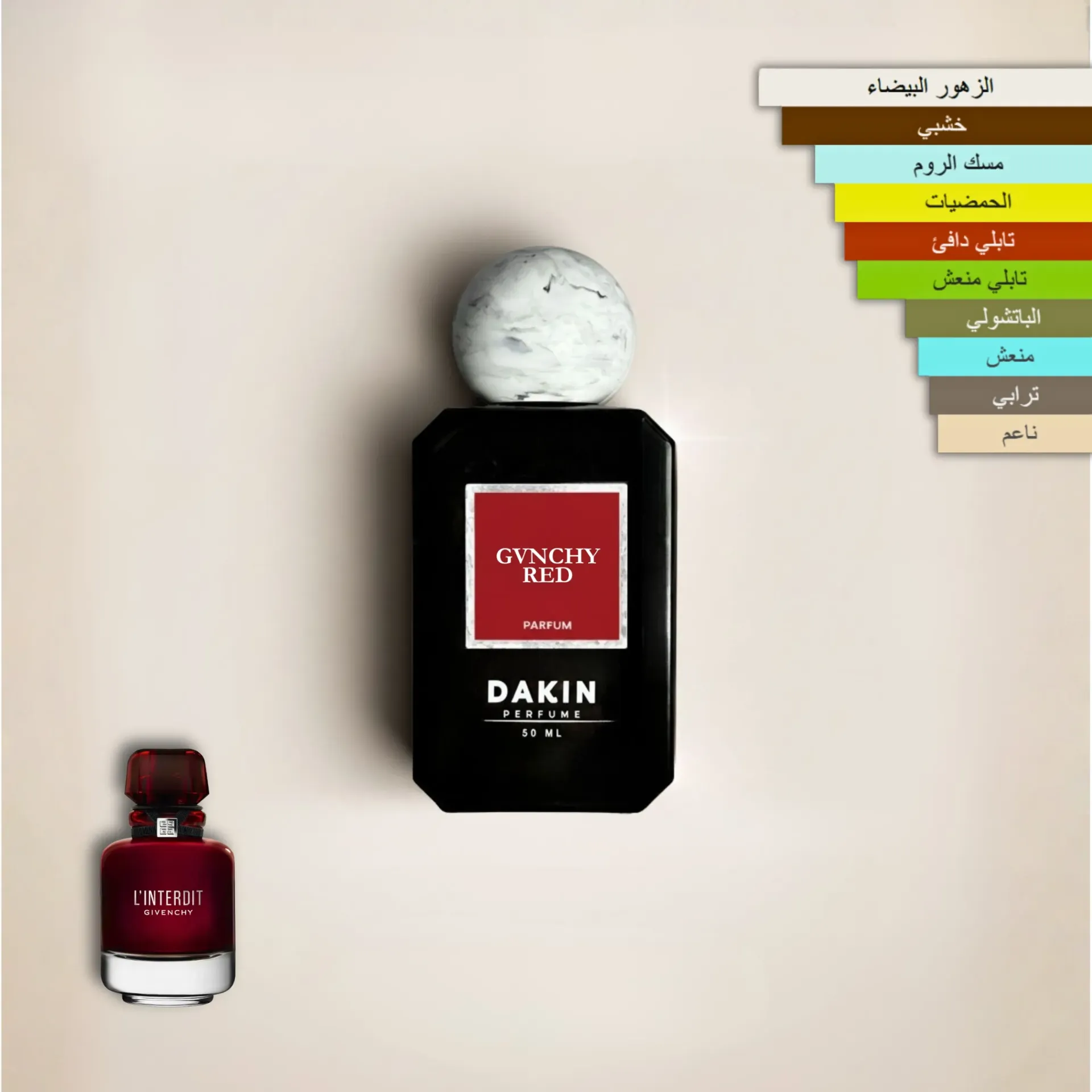 عطر لانتردي روج (ريد جفنجي) من Dakin perfume