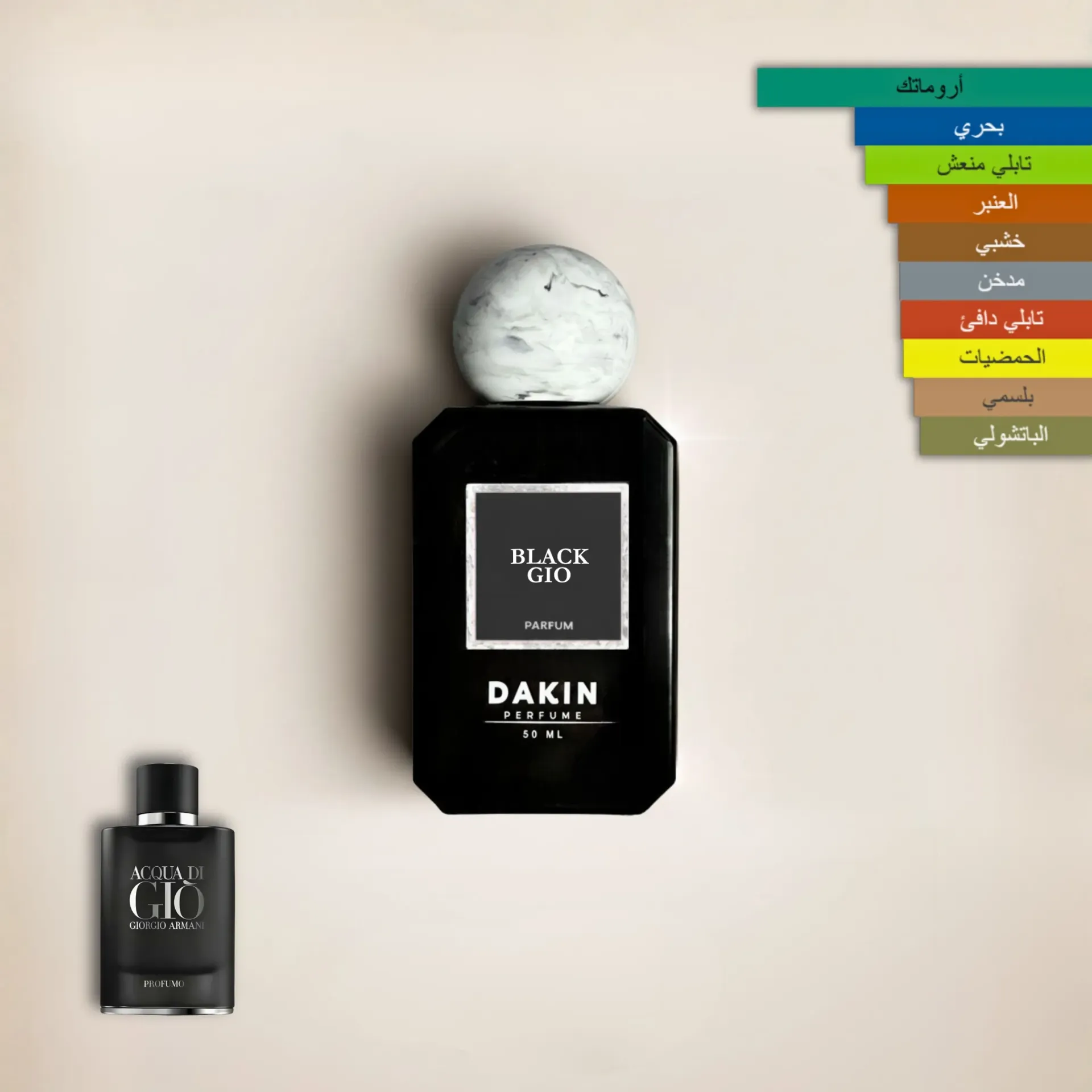 عطر بلاك جيو من Dakin perfume